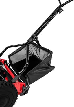 Grasmaaier Handmatig – Grastrimmer Met 21 Liter Opvangbak – Handmaaier Met 5 Messen – Kooimesmaaier 35 Cm Breed — thumbnail 3
