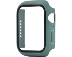 KM Deals - screenprotector geschikt voor Apple Watch Series 4/5/6/SE - 44mm - jade groen