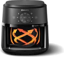 Philips 2000 Series Airfryer - NA210/00 - Kijkvenster - RapidAir - 3.2L - Tot 3 Personen - Zwart — thumbnail 11