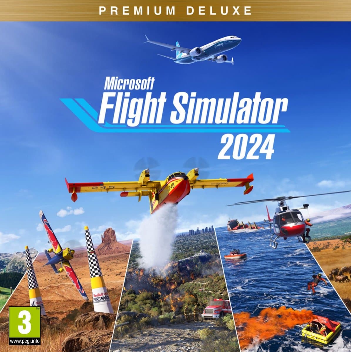 Microsoft Flight Simulator 2024: Premium Deluxe Edition - Xbox Series X + S & Windows Download — afbeelding 1
