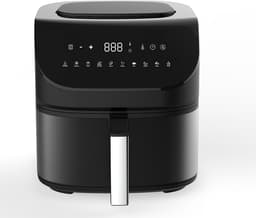 Little balance 8704 Airfryer - XXL mand - inhoud 7 liter - 1300 gram frites -10 programma's - PFAS vrij — thumbnail 2