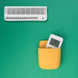 Afstandsbediening Houder - Remote Controll Holder - Telefoon wandhouder - 2.5 x 8 x 11.5 cm - Set 6 - Afstandsbediening Houder - Houder voor Afstandsbediening voor aan de Muur — thumbnail 2