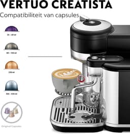 Sage Vertuo Creatista Black Truffle SVE850BTR Nespresso Koffiecupmachine — thumbnail 5