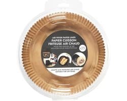 OTIX Airfryer Bakpapier - Bakpapiervellen - Rond - Accessoires - Bakspullen - 20x20