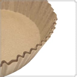 OTIX Airfryer Bakpapier - Bakpapiervellen - Rond - Accessoires - Bakspullen - 20x20 — thumbnail 2