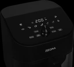 Zeegma Knapper Chef - Airfryer XL - Vetvrij - 6,5 L - Zwart - 10 programma's - 1600 W - Snelle opwarming tot 60s - Antislippoten — thumbnail 15