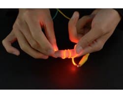 Flexibele LED-filament (3V 260mm, rood, 5-pack) FIT0808