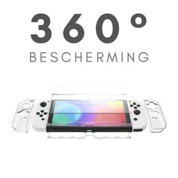 Xainy – Hard Case ROZE geschikt voor Nintendo Switch OLED | Switch-games accessoires | beschermhoesje / cover voor de Nintendo Switch consoles | Screen protector & joycons pro controller grip inbegrepen | cadeau voor vrouwen — thumbnail 3