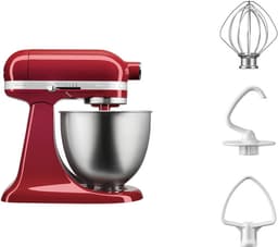KitchenAid Mini 5KSM3311X - Keukenmachine - Rood — thumbnail 2