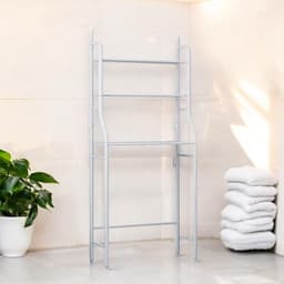 Wasmachine Ombouw - Wit - Universeel - Wasmachine Organizer - Wasmachine Kast — thumbnail 2