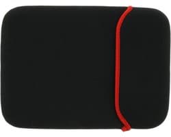 Finnacle - Laptopsleeve - Neopreen - Laptopbeschermer - Laptop sleeve - Laptophoes - Laptoptas - Zwart - 14 Inch