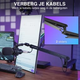 Sensic SA 30 LP Low Profile Microfoon Arm Zonder Microfoon - Microfoon Statief - Boom Arm - Standaard — thumbnail 5