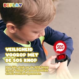 DEPLAY 4G KidsWatch - Zwart — thumbnail 3
