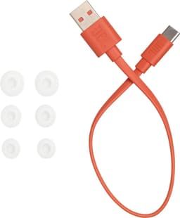 JBL Tune Buds 2 - Draadloze Noise Cancelling Oordopjes - Bluetooth 5.3 - True Wireless In-ear - 48 uur batterij - Multipoint - IP54 - Wit — thumbnail 4