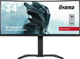 Iiyama G-Master GCB3481WQSU-B1 - 34 inch - WQHD - VA - 180 Hz - Verstelbaar - Curved — thumbnail 1