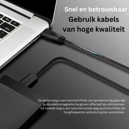 Harde Schijf Extern - Harde Schijf - Harde Schijf PS4 - Externe Harde Schijf - Plug And Play - 500GB - Externe SSD - Draagbaar - 2.5 Inch - Compatibel Met Windows/Mac/Linux/Android/TV/PC/Laptop/Ps4/Xbox - USB 3.0 - USB 2.0 - Antislip — thumbnail 4