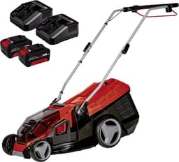 Einhell Accu Grasmaaier GE-CM 36/36 Li Kit - Power X-Change - 36 V/Li-ion - Maaibreedte: 36 cm - Aanbevolen gazonoppervlakte: tot 400 m² - 40 L opvangzak - Maaihoogte: 25-75 mm - Incl. 2x 4.0 Ah Accu en 2x laders — thumbnail 5
