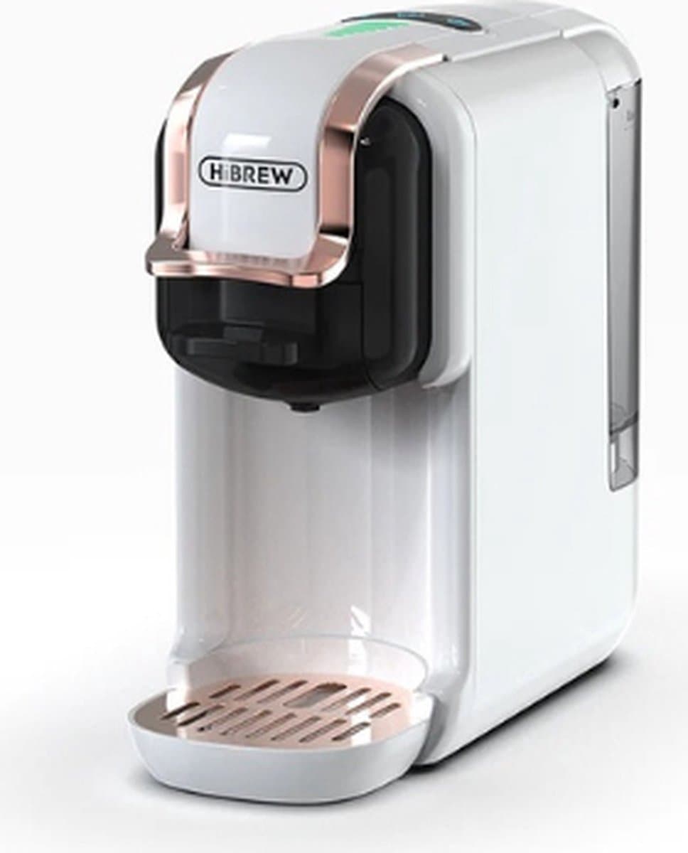 5 in 1 Koffiezetapparaat - Senseo - Meerdere Capsules - Koffiepadmachine - Koffiemachine - Cappuccino - Latte - Heet/Koud - 19B - 1450W - Wit — afbeelding 1