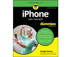 iPhone For Seniors For Dummies, 2025 Edition