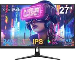 27 inch Gaming Monitor met 240 Hz, 1 ms Reactietijd, FHD, IPS, FreeSync, VESA-monteerbaar — thumbnail 1