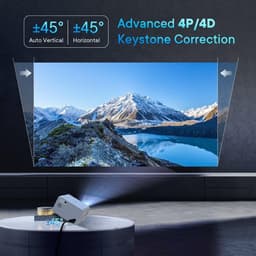 Equivera Mini Beamer - Draagbare Beamer - Beamer - Mini Beamer Projector - Projector - Mini Projector — thumbnail 5