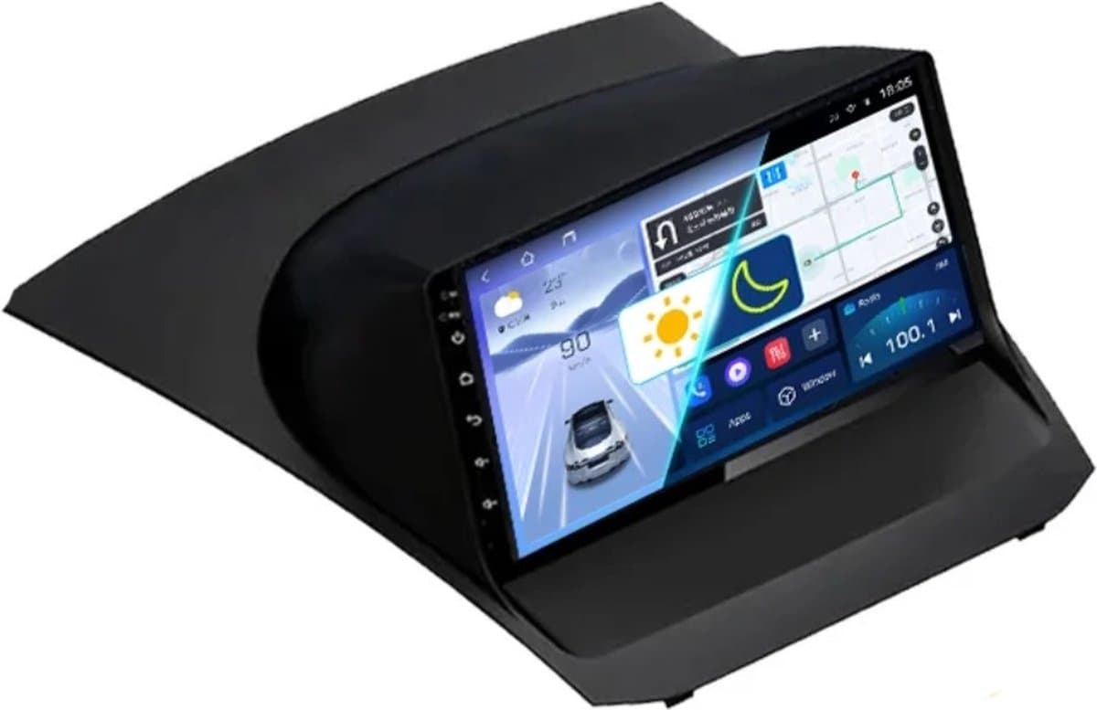 geschikt voor Ford Fiesta 2009 - 2011 | Autoradio met navigatie — afbeelding 1