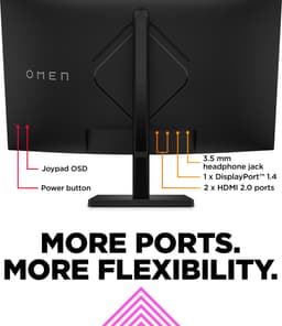 OMEN by HP 31,5 inch QHD 165 Hz Curved gaming monitor - OMEN 32c — thumbnail 5