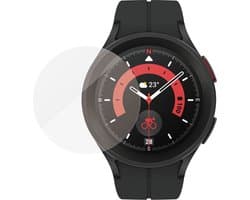 PanzerGlass Screenprotector geschikt voor Samsung Galaxy Watch 5 Pro - 45 mm Glazen | PanzerGlass Antibacterial Screenprotector - Case Friendly