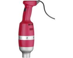 HENDI Staafmixer Profi Line – Regelbare snelheid – Inclusief garde en opbergrek – Schacht 400 mm – Capaciteit 80 liter