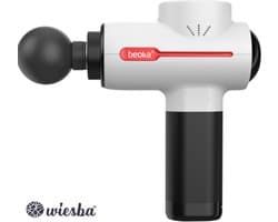 Beoka M2 - Massage Gun PRO - Professioneel Massage Pistool - Sport en Relax Massage Apparaat - Zwart Massagepistool - Inclusief Koffer - Wit - Bestseller