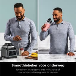 Ninja Foodi 2-in-1 Blender en Smoothie Maker - 1200 Watt - 2.1 Liter - IJsCrusher - Auto IQ - BN750EU — thumbnail 4