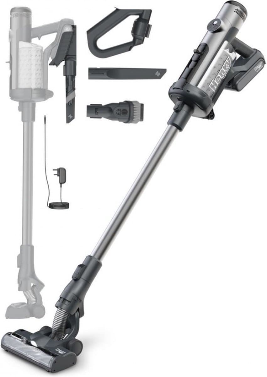 Numatic Henry Quick Draadloze Steelstofzuiger HEN100G - Met zak - Grijs — afbeelding 1