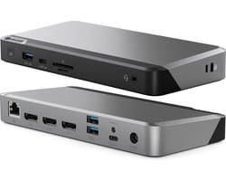 ALOGIC MX3 Bedraad USB 3.2 Gen 1 (3.1 Gen 1) Type-C Zwart, Grijs