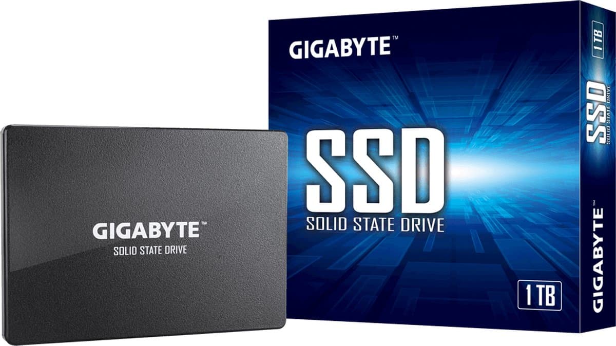Gigabyte GP-GSTFS31100TNTD 2,5 SSD 1 TB Zwart Interne SSD — afbeelding 1