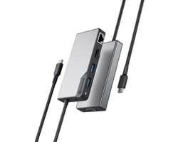 Alogic USB-C Fusion MAX 6-in-1 Hub Space Grey