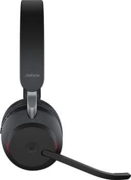 Jabra Evolve2 65 MS Stereo + Stand - Bluetooth Headset - op oor - draadloos - USB - noise isolating - zwart — thumbnail 2