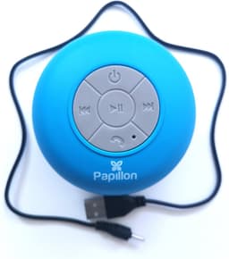 Papillon Bluetooth Speaker - USB oplaadbaar - Met grote Zuignap - Blauw — thumbnail 1