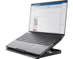 Trust Exto Laptop Koelstandaard - Laptop standaard – Koelstandaard – Verstelbare hoogte – Geschikt tot 16 inch – Grijs