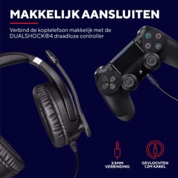 Trust GXT 488 Forze - Gaming headset voor PS4 Official licenced - 3.5mm aansluiting - Zwart — thumbnail 2