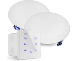 Inbouw versterker met 2 plafondspeakers - Power Dynamics Powerline A50WSet