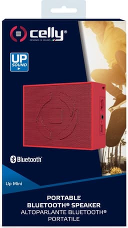 Bluetooth Speaker Up Mini, Rood - Celly — thumbnail 4