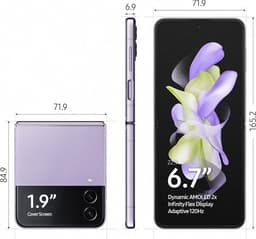 Samsung Galaxy Z Flip 4 - 128GB - 5G - Bora Purple — thumbnail 16