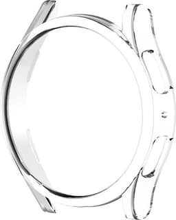 Full Cover Screen Protector Bumper Set Geschikt Voor Samsung Galaxy Watch 5 44mm - 2 Stuks Bescherm Hoes 360 Graden - Transparant — thumbnail 3