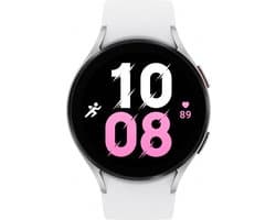 Samsung Galaxy Watch5 - Smartwatch heren en dames - 44 mm - Silver — afbeelding 1