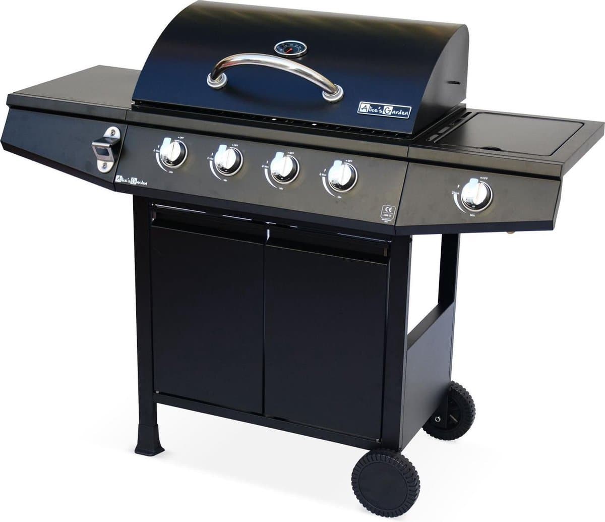 sweeek - Barbecue op gas, 5 branders — afbeelding 1