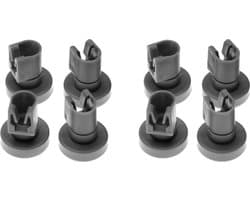 Vaatwasser Wiel - Onderkorf - 8 Stuks - 24mm - Geschikt voor Ikea, AEG, Electrolux, Zanussi