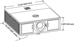 Dell Projector 7760 DLP 1080p 5400LUM 19 — thumbnail 5