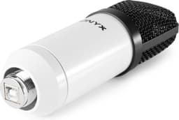 USB microfoon voor pc - Vonyx CM300W - USB studio microfoon incl. tafelstandaard - Wit — thumbnail 4