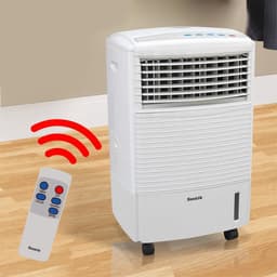 Sentik 10L aircooler luchtkoeler met afstandsbediening - koude luchtstroom ventilator 60W — thumbnail 1