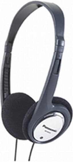 Panasonic RP-HT030 On Ear koptelefoon Kabel Zwart, Zilver Lichtgewicht — thumbnail 2